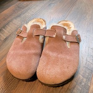 Birkenstock Boston Shearling Clogs